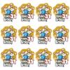 AK Giftshop PRECUT Ten Pin Bowling - 31st Birthday - Edible Cupcake Toppers/Cake Decorations (Pack of 12) view 2