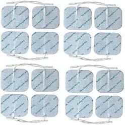 Hypoallergenic TENS ELECTRODES for Sensitive Skin 16 Healthcare World Blue Gel Tens Pads