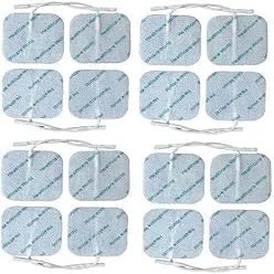 Hypoallergenic TENS ELECTRODES for Sensitive Skin 16 Healthcare World Blue Gel Tens Pads