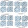 Hypoallergenic TENS ELECTRODES for Sensitive Skin 16 Healthcare World Blue Gel Tens Pads view 1