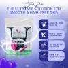 Dermawax Professional Hard Wax Beads- Full Body Stripless Depilatory Waxing Film Wax Less Pain Formula Hair Removal of Face Legs Armpit Bikini Line (2 kg (Pack of 1), Azulene) view 3