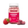 Belive Elderberry Immunity Support Gummies | Contains Vitamin A, C, D, Vitamins B Complex, Folate & Zinc | Formulated to Boost Immune System | Tasty Raspberry Flavour | Vegan Friendly view 1