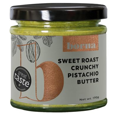 Borna Foods Pistachio Butter (Sweet Roast, 170g)