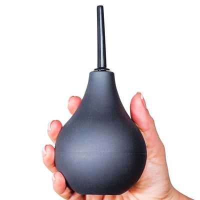Vibratis Enema Syringe 224 ml. Black Plastic