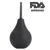 Vibratis Enema Syringe 224 ml. Black Plastic view 4