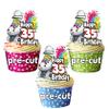 AK Giftshop PRECUT Roller Skates Skating- 35th Birthday - Edible Cupcake Toppers/Cake Decorations (Pack of 12) view 1
