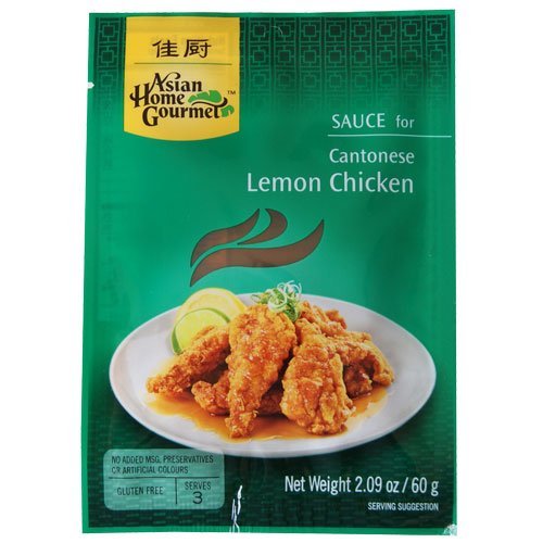 Asian Home Gourmet Cantonese Lemon Chicken Sauce - 12 x 60g