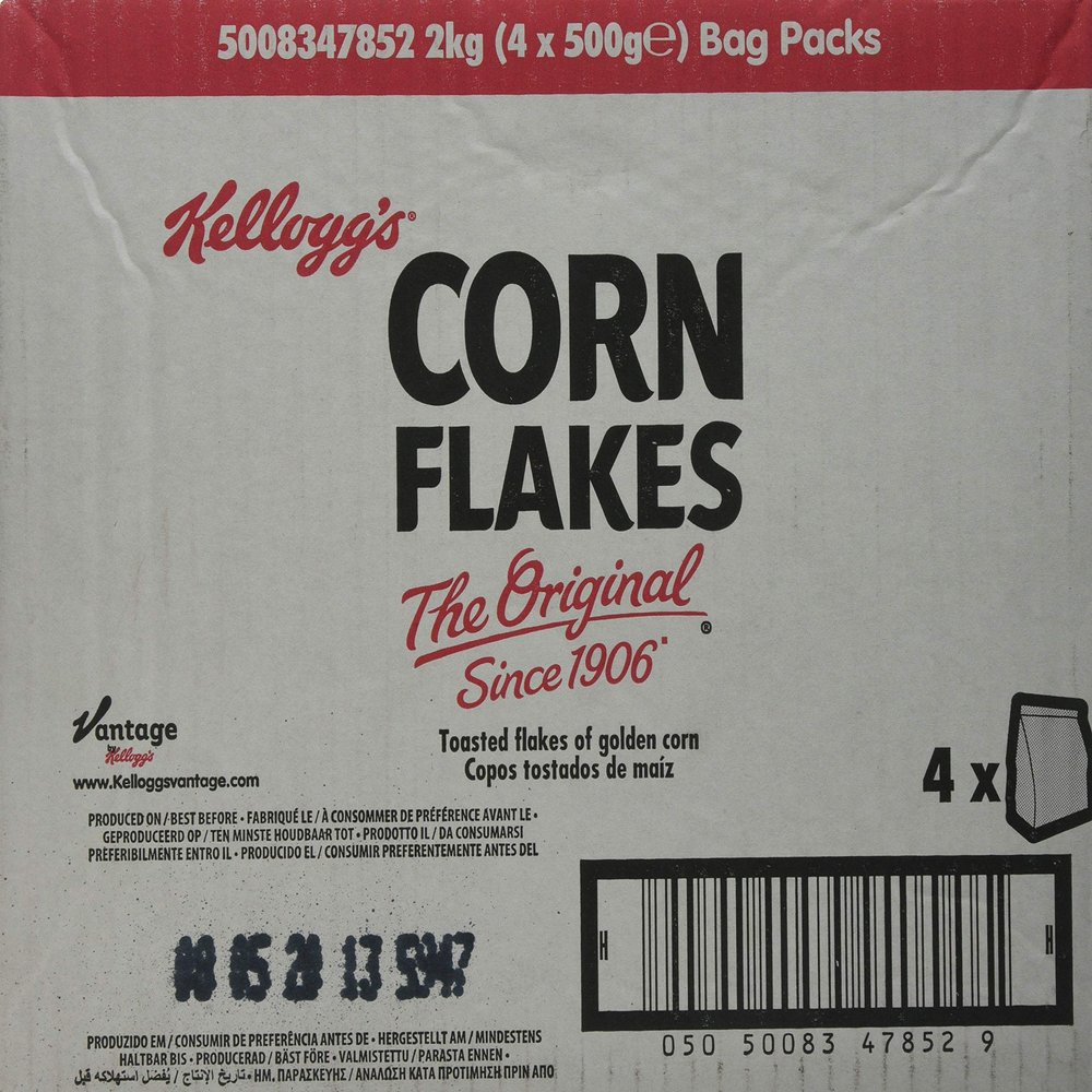 Corn Flakes Kellogg's Bag, 2 kg - Pack of 1