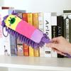 2PCS Chenille Dusters Anti-Static Absorbent Microfiber Soft Cartoon Animals Duster Mops Desktop Hand Brushes for Cars Cleaning (Purple) view 2