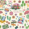 20 Outdoor Camping Napkins for Summer Holidays Travel by the Sea and Nature Table Decoration Camping Accessories Table 3-Ply 33 x 33 cm view 1