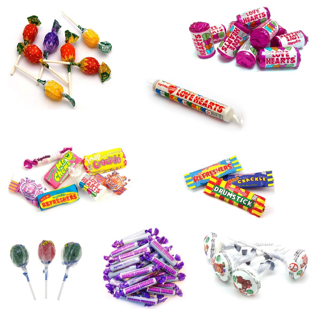 200 sweets mix assorted in a bag