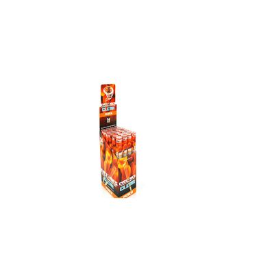 CYCLONES Clear PRE Rolled Transparent Cones"Peach" Flavoured (5)