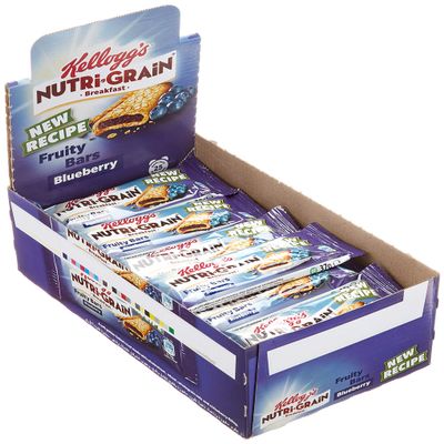 Kellogg's Nutri-Grain Breakfast Bars Blueberry (pack of 25)
