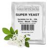 3X Elderflower Sparkling Wine Yeast 5-25L Homebrew Wine Mead Cider Ginger Beer view 2