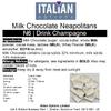 Italian Options It's Time To Drink Champagne Chocolate Neapolitans (100 Chocolates) view 2