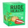 Rude Health Organic Chickpea and Lentil Crackers 120 g, Pack of 1 view 1