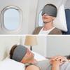 100% Handmade Cotton Sleep Mask Blackout - Comfortable & Breathable Eye Mask for Sleeping Adjustable Blinder Blindfold Airplane with Travel Pouch - Best Night Companion Eyeshade for Women Men Kid view 2