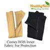 HealthyNees 2 Pairs Set Combo Closed Toe 15-20 mmHg Zipper Compression Socks Leg Fatigue Calf Circulations Support Grey (L/XL) view 3