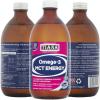 Omega-3 MCT Oil 500ml Organic Coconut MCT with Flaxseed Omega-3 ALA Supports Energy & Cholesterol Balance Vegan, Keto & Fairtrade TIANA view 1