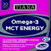 Omega-3 MCT Oil 500ml Organic Coconut MCT with Flaxseed Omega-3 ALA Supports Energy & Cholesterol Balance Vegan, Keto & Fairtrade TIANA view 2