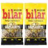 Ahlgrens Bilar Saltlakrits - Original Swedish Soft and Chewy Salty Liquorice Salmiak Marshmallow Cars Candy Bag 100g, 2-Pack view 1