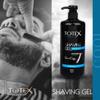Totex Cool Shaving Gel 750ml Pack of 12  Transparent Cooling Shave Gel with Pump, Anti-Irritation Formula for Men & Women, Smooth Shave for Face, Body & Bikini Line, Barber Salon Wholesale Bulk view 3