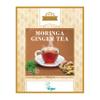 Ausha Moringa Ginger Tea Bags - 20 Bags - Caffeine Free - Digestion, Immunity - Source of Protein, Amino Acids, Antioxidants, Dietary Fibre, Vitamins & Minerals - Moringa tea Bags view 1