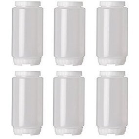 FIFO 6 Pack 20 oz. Squeeze Bottles
