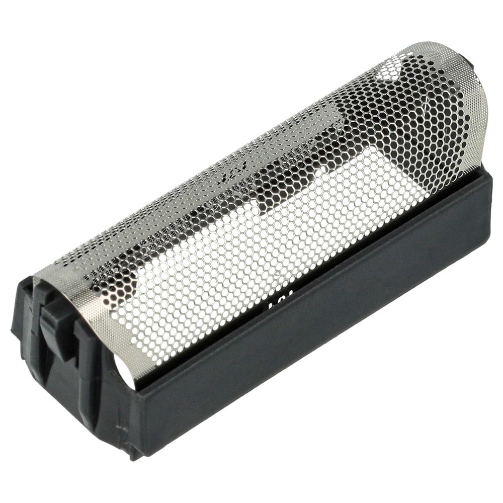 vhbw Replacement Shaver Foil compatible with Braun System 1, 2, 3 Electric Shaver - with Frame, black/silver
