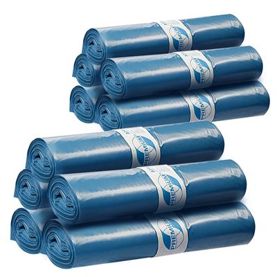 10 x DEISS PREMIUM Abfallsack 120 Liter blau, 1220 g/Rolle, T60 - B07FXL4W5C | Rolle (25 Stck)