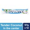 Bounty Coconut Chocolate Bar, Coconut-Filled Chocolates, Soft and Delicate Coconut in the Centre, Premium Chocolates to Share, Pack of 12.684 g view 2