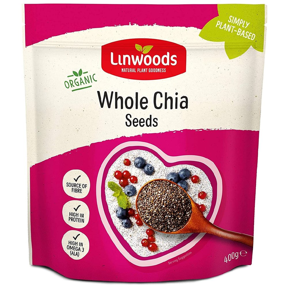 Linwoods Organic Whole Chia Seed 400g