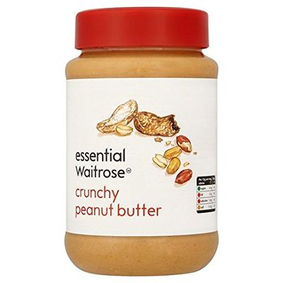 Essential Waitrose Crunchy Peanut Butter 454g