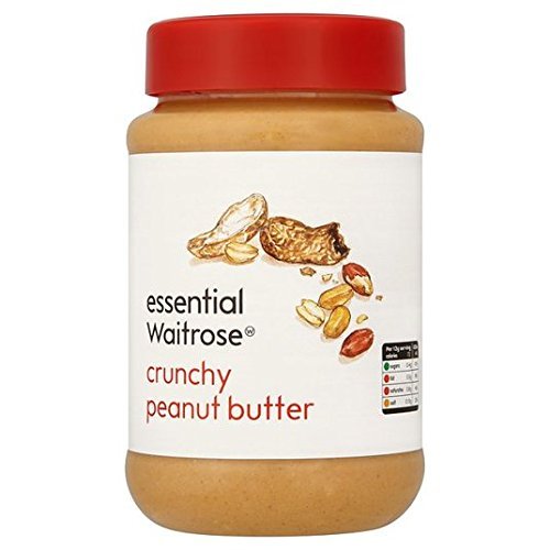 Essential Waitrose Crunchy Peanut Butter 454g