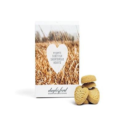 Daylesford Organic Scottish Mini Shortbread Hearts 125g