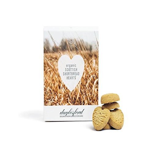 Daylesford Organic Scottish Mini Shortbread Hearts 125g