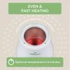 Massage Oil Warmer with Glass Carafe, Heat Oil Pleasantly in Only 5 Minutes, Stepless Heating from 0 to 100 C, Relaxation Begins with The Warmer from MASSAGE-EXPERT view 4