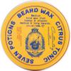 Seven Potions Beard Wax for Men  Medium Hold Styling Wax to Shape And Nourish Your Beard  All-Natural, Vegan, Cruelty Free  Citrus Tonic (30 ml) view 1