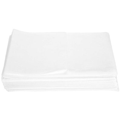 10pcs Massage Couch Cover for Salon Non-woven Disposable Bed Sheet Waterproof Spa Massage Mattress Cover Protector (White)