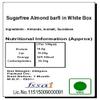 Ghasitaram Gifts Rakhi Gifts for Brothers Sugarfree Almond Barfi in White Box with Beads Rakhi view 2