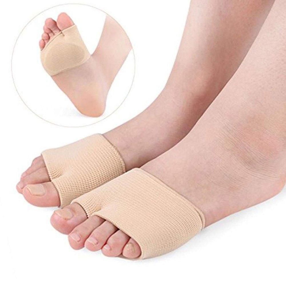 Pedimend Metatarsal Pads - 6 Pieces | Soft Silicone Gel Foot Thongs | Forefoot Cushion Pads for Pain Relieve and Discomfort Sore Feet