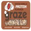Graze Cocoa Vanilla Protein Flapjack 53g (Pack of 9) view 1