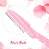 12 Pieces Eyebrow Razor Shaper Shavers Trimmers for Women and Men Face Hair Removers (Pink, Yellow, Blue) view 3