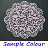1 x Simply Heaven Edible Made to Order Cake Lace 40 Colours Made from mat 23 (Baby Pink) view 2