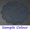 1 x Simply Heaven Edible Made to Order Cake Lace 40 Colours Made from mat 23 (Black) view 2