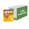Graze - Banana Oat Boost Bars Snacks - Vegetarian Snacks with Whole Oats and Natural Flavours - 8x4 snack bars - Total of 32 snacks view 1
