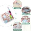 6PCS Small Cloth Menstrual Pads for Light Flow, Washable Bamboo Sanitary Pad and 1 Wet Bag(S 8 inch) view 4