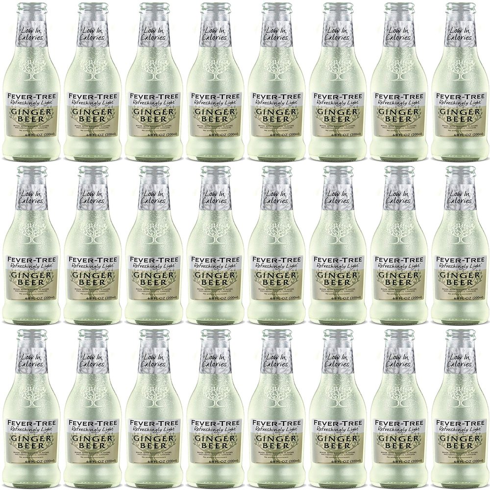 FEVER-TREE Light Ginger Beer, 24 x 20 cl
