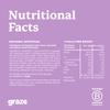 Graze Cocoa Vanilla Oat Flapjacks, Vegetarian Healthy Snacks, High in Fibre, 3 Bars per Punnet, Whole Oats & Natural Flavours - Packaging may vary - (9 x 50g Snacks) view 2