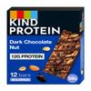 KIND Protein Bars, Gluten Free Snack Bars, Dark Chocolate Nut, High Fibre, Healthy Snack, Source of Protein, No Artificial Colours, Flavours or Preservatives, Multipack 12 x 50g view 1